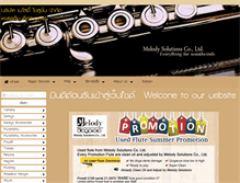 Tablet Screenshot of melodysolutions.net